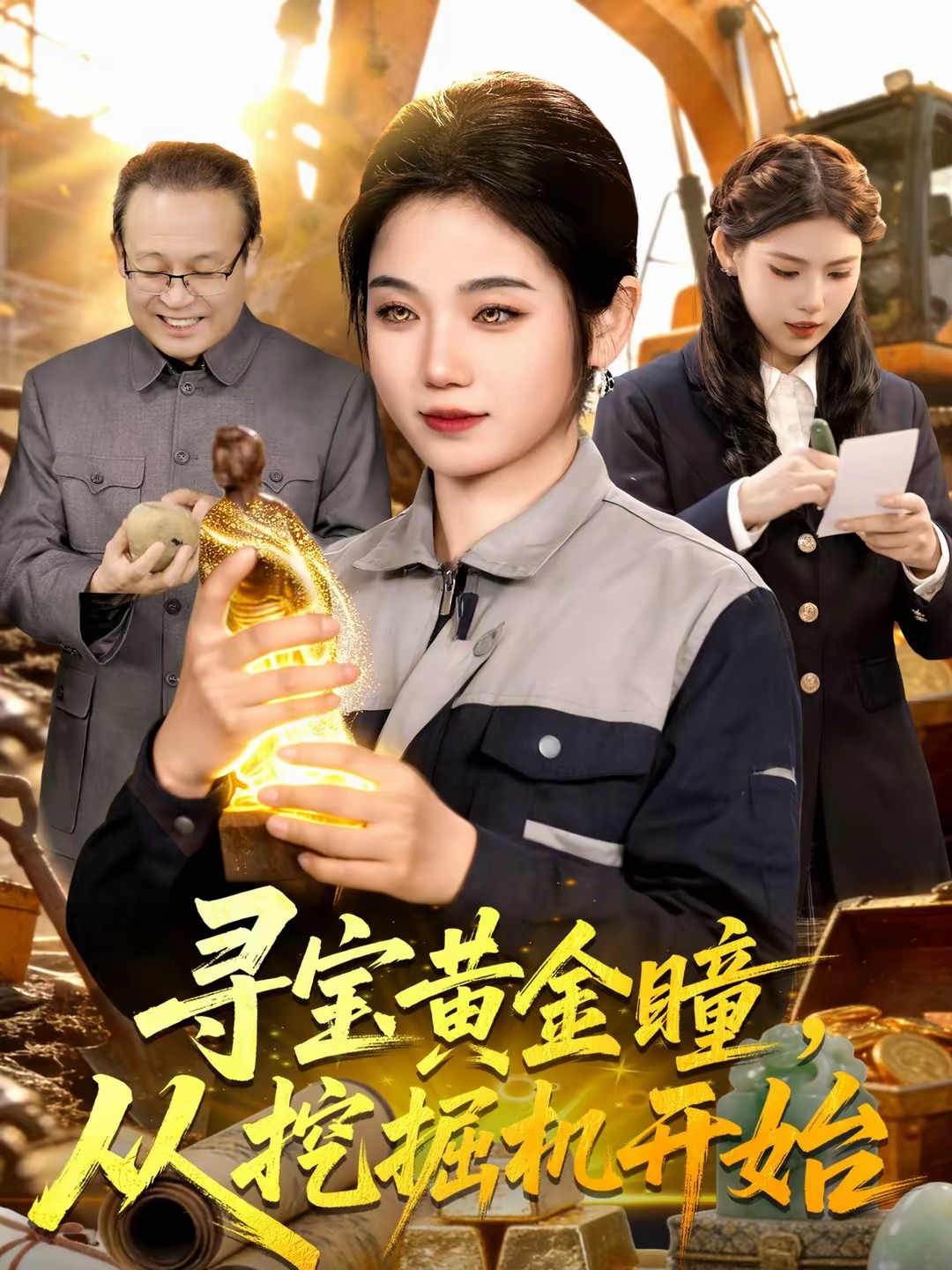 尋寶黃金瞳，從挖掘機(jī)開始(全集)