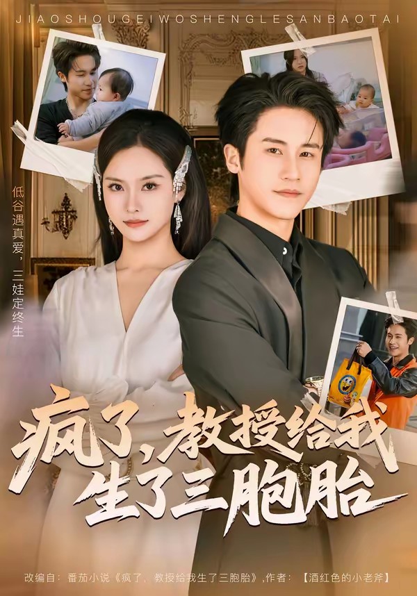 瘋了，教授給我生了三胞胎(全集)